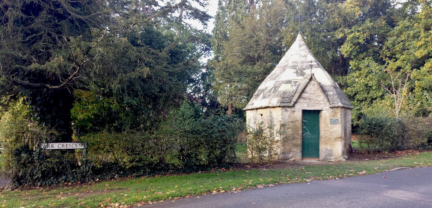The restored Conduit House in Albert Park, Abingdon